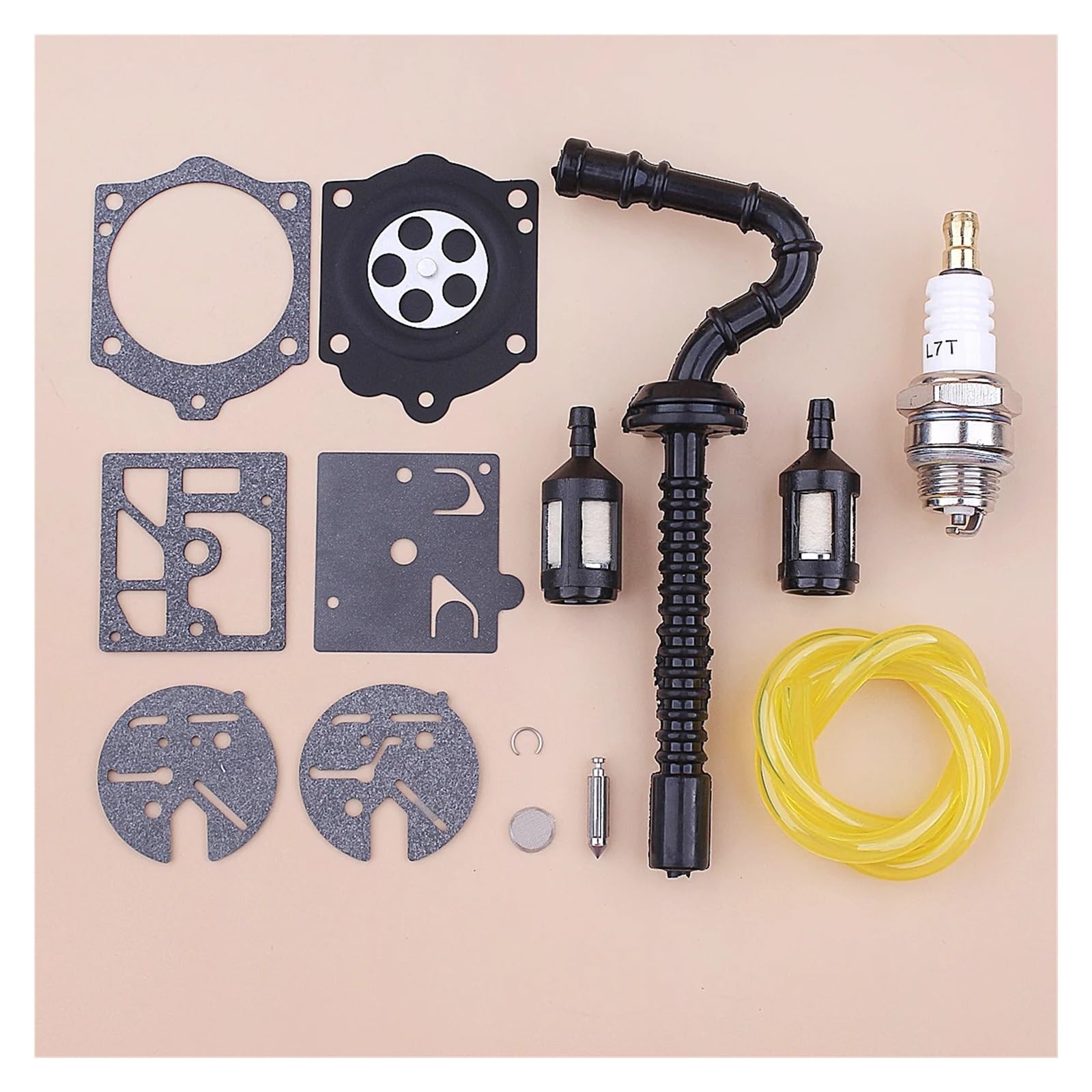 Carburateur tronçonneuse bouché solution avec kit tuyau filtre bougie pour Stihl 015AV 015