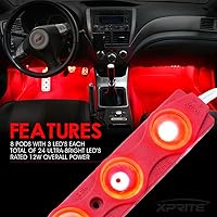 Vista 12 de Juego de luces LED DL-001-L3, #4 púrpura