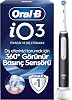 Oral-B iO - 3 Black Rechargeable/Electric Toothbrushes, 1 Toothbrush Head, Braun Design
