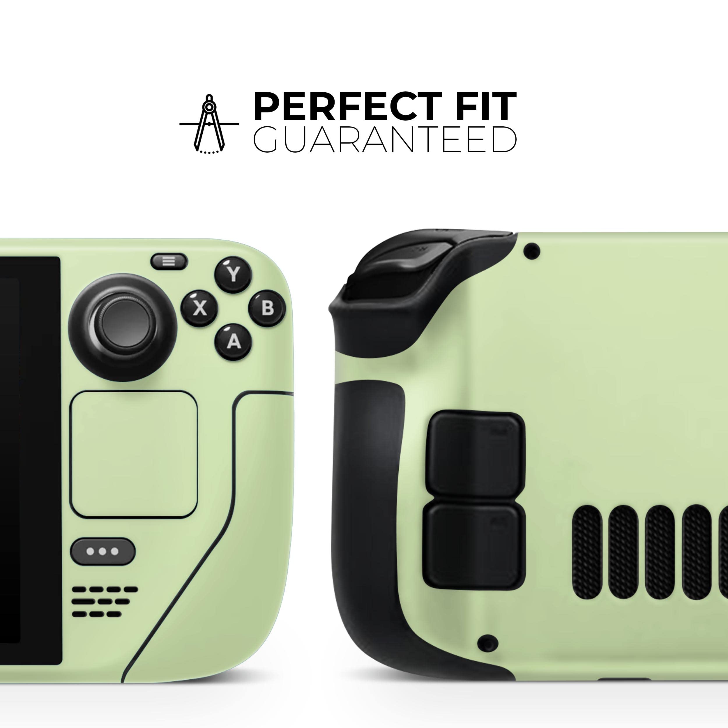 Design Skinz - Compatible with Steam Deck - Skin Decal Protective Scratch-Resistant Removable Vinyl Wrap Cover - Baby Green Pastel Color