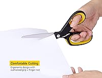 Vista 4 de Stanley Tijera ergonómica multiusos de 8 pulgadas (SCI8EST-YLW), amarillo/negro