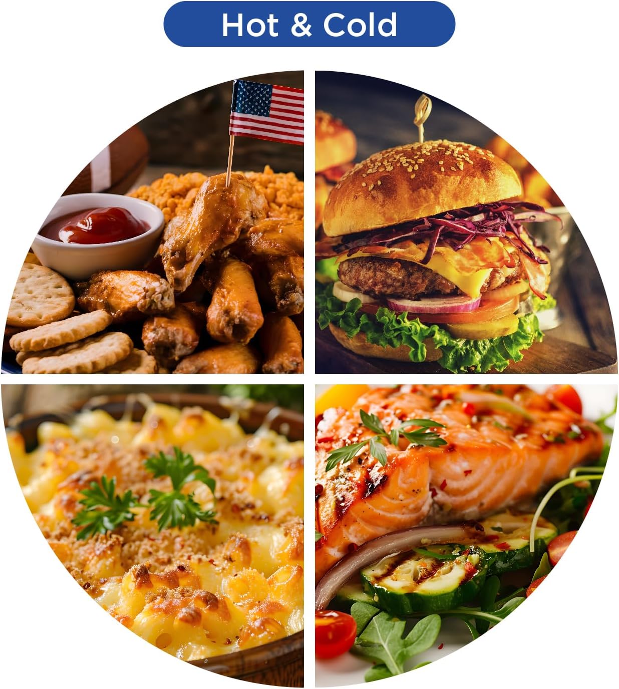 Karat 24oz Reusable Microwaveable Oval Meal Prep Containers with Clear Lid, 150 Sets, IM-FC6024B