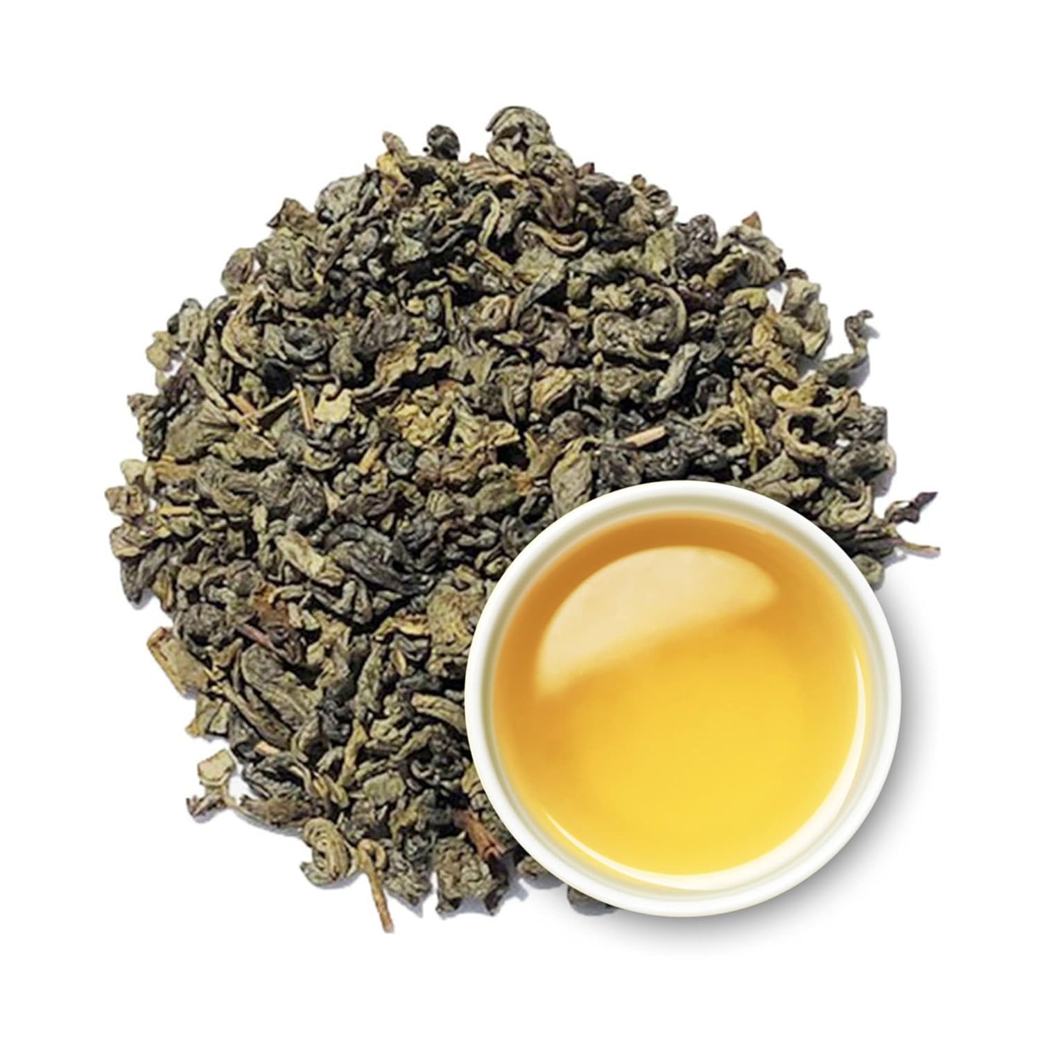 tekola Tea Co. - Organic Gunpowder Green Tea, Grown, Processed and Packed in Ceylon, loose leaf - 16 ounces