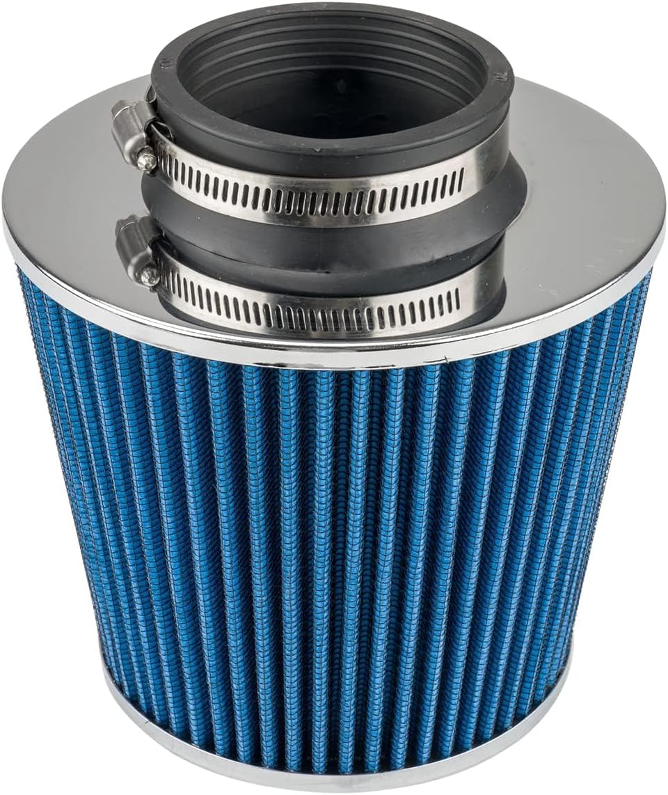 Cold Air Intake Kit with Filter Heat Shield for 2001 IS300 3.0L L6 (Blue)