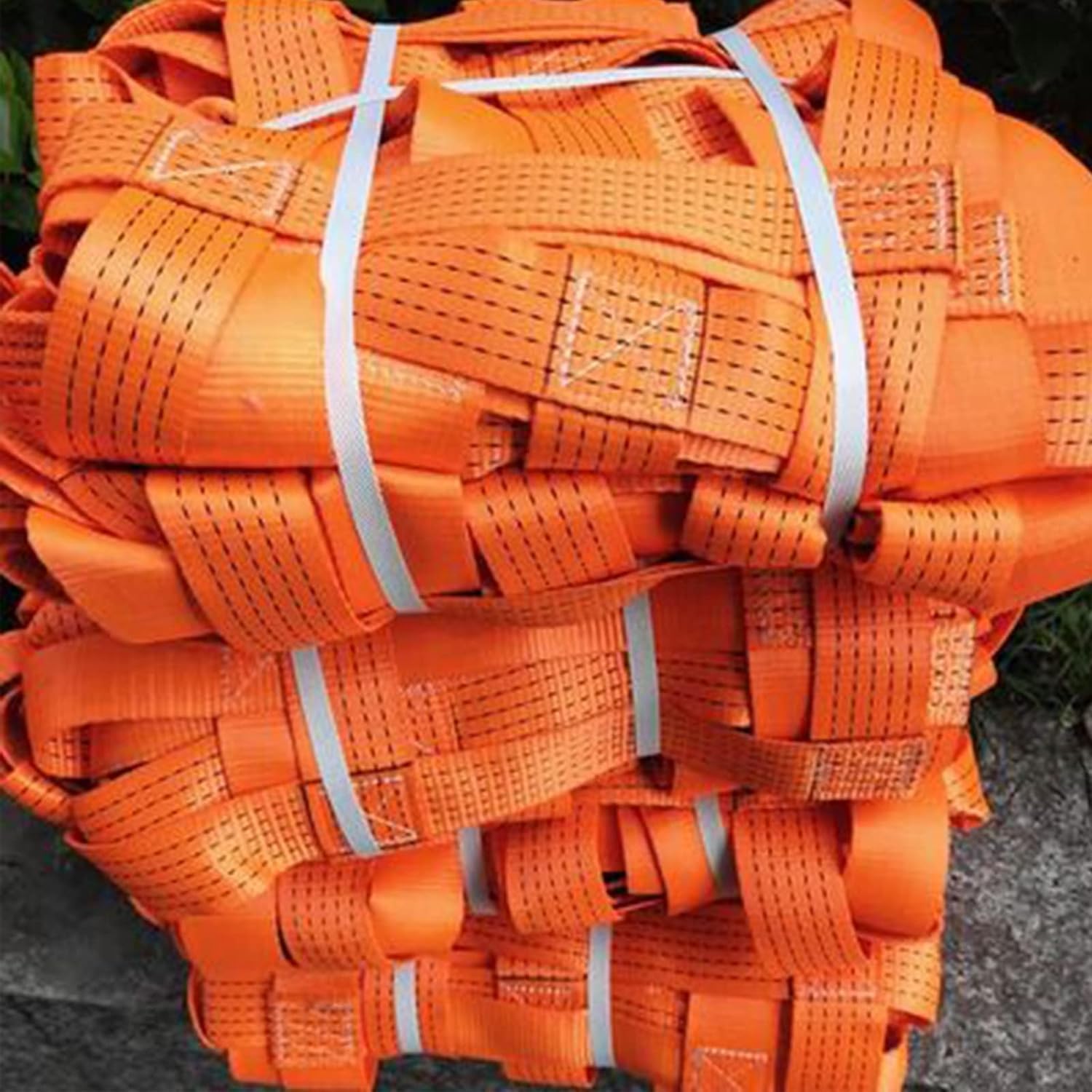Rete di sollevamento resistente, resistente agli strappi, per spostare e trasportare carichi pesanti, 3 x 3 m
