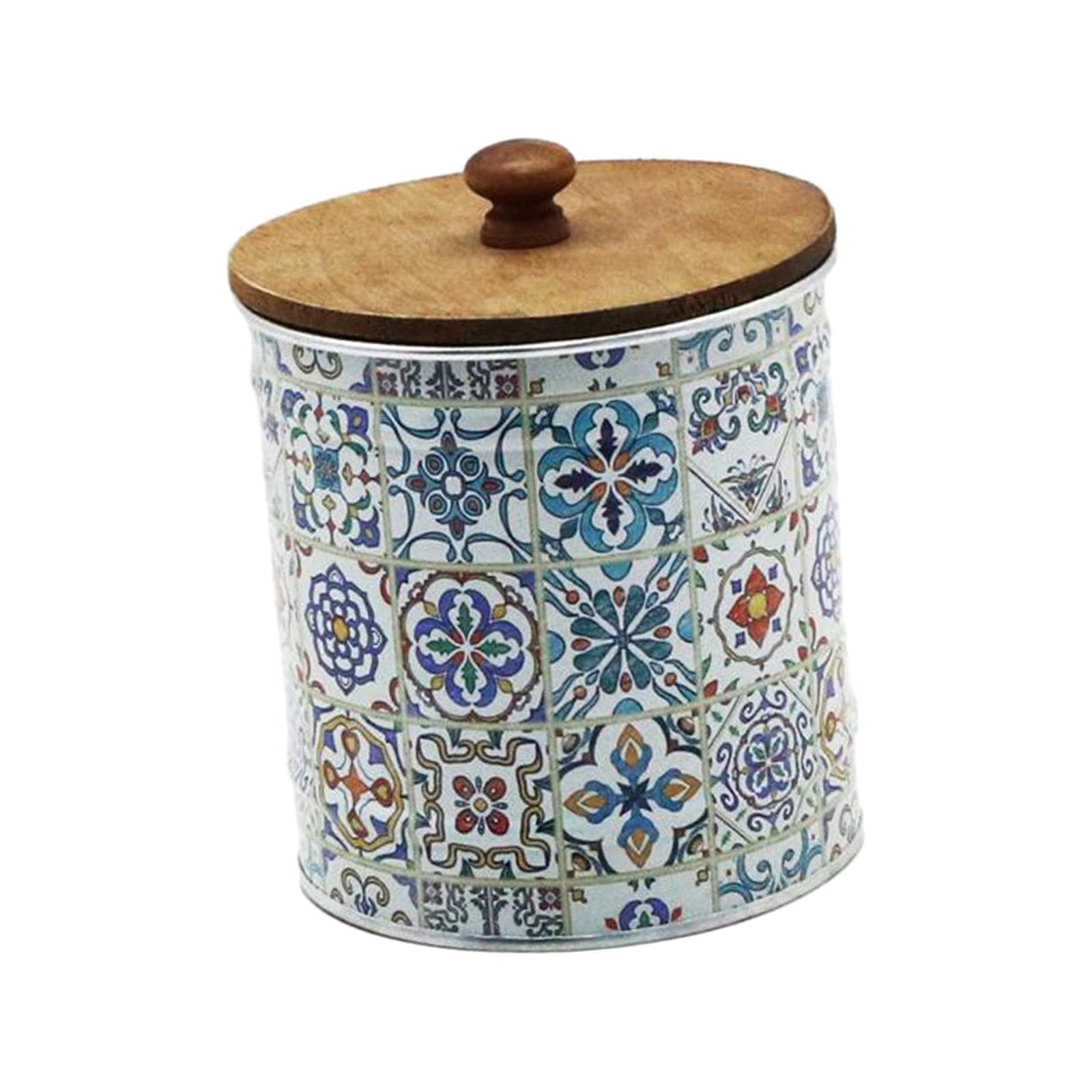 Coffee Bean Tea Canister Jar Decorative Jar for Coffee Table Farmhouse Decor Style B-picture-23