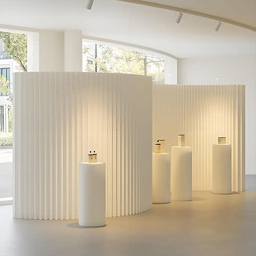 Paper Room Divider, Portable Room Dividers and Folding Privacy Screens,