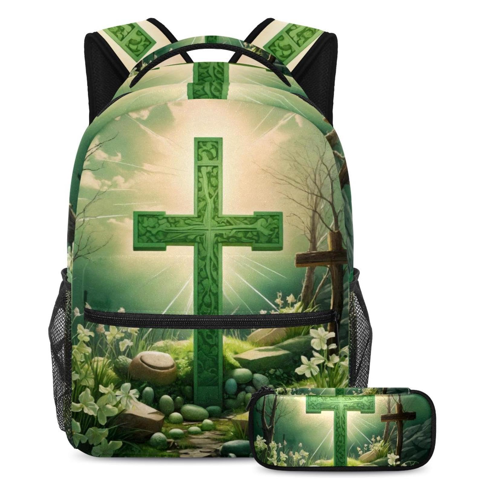 Sac à dos avec trousse à crayons ergonomique contre le mal de dos