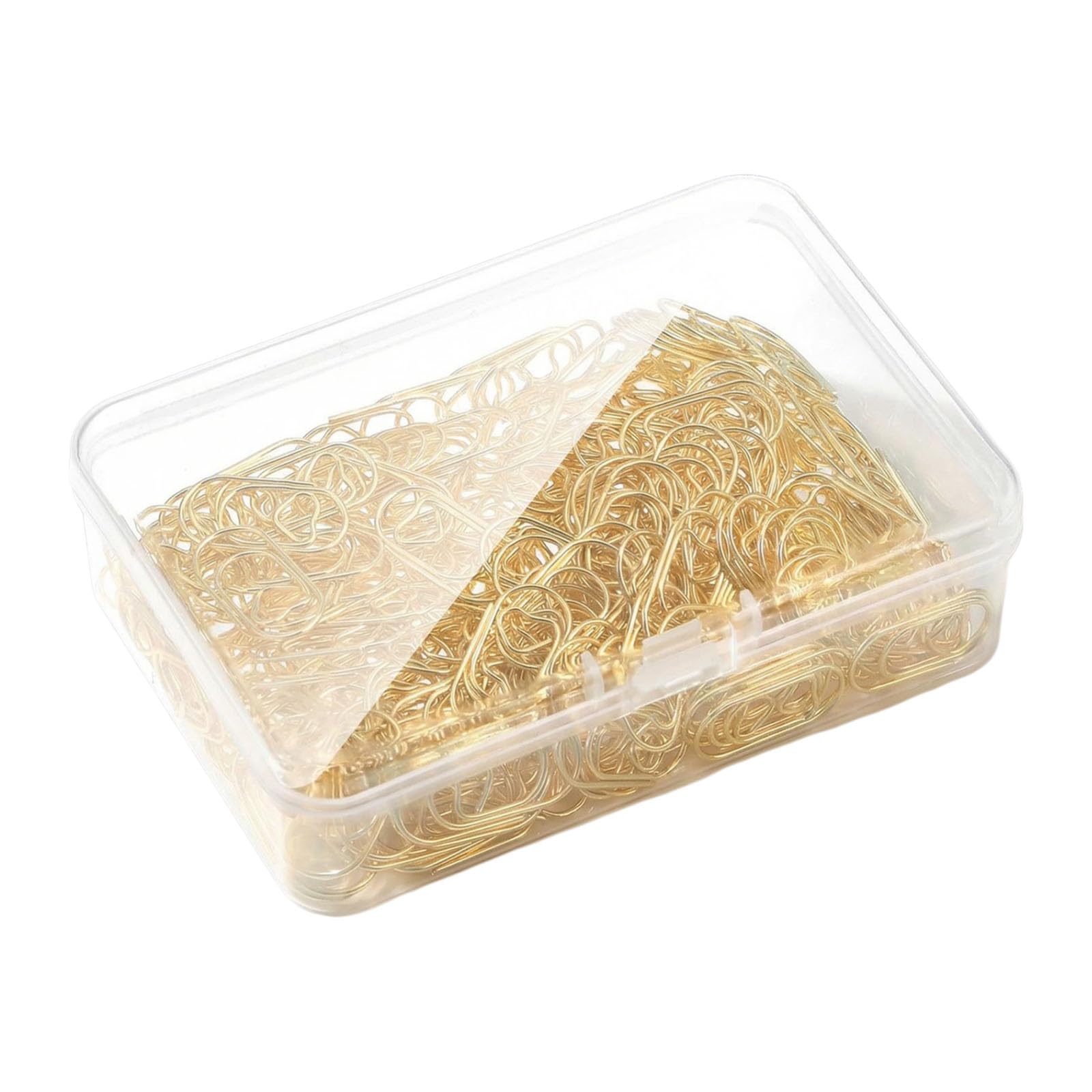 Elnwnnkc 200pcs Romance Heart Paper Clip Ideal for Filing Scrapbooking and Gifts Giving Decorative Paper Clip