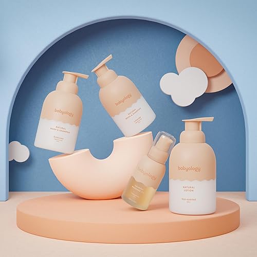 Miniatura 4 de Babyology Loción orgánica para bebés, ingredientes 100% comestibles, la crema hidratante natural para bebés recién nacidos, piel seca y sensible, no