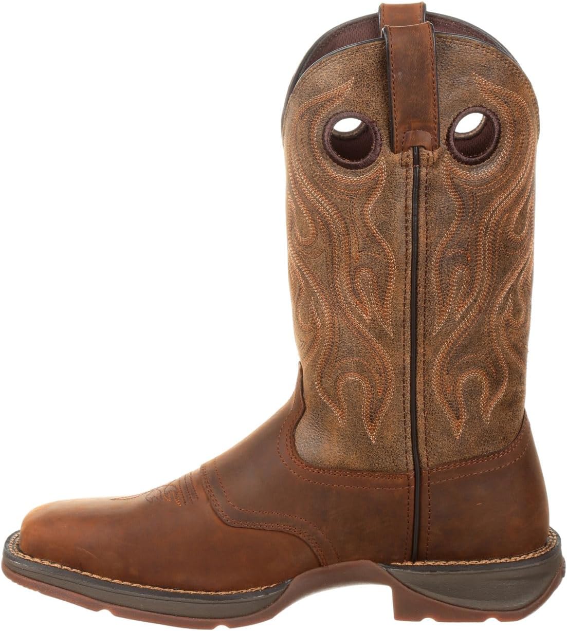 Durango® Rebel™ Sunset Brown Western Boot, Sunset Velocity And Trail Brn, Size 7.5(W) - Image 7