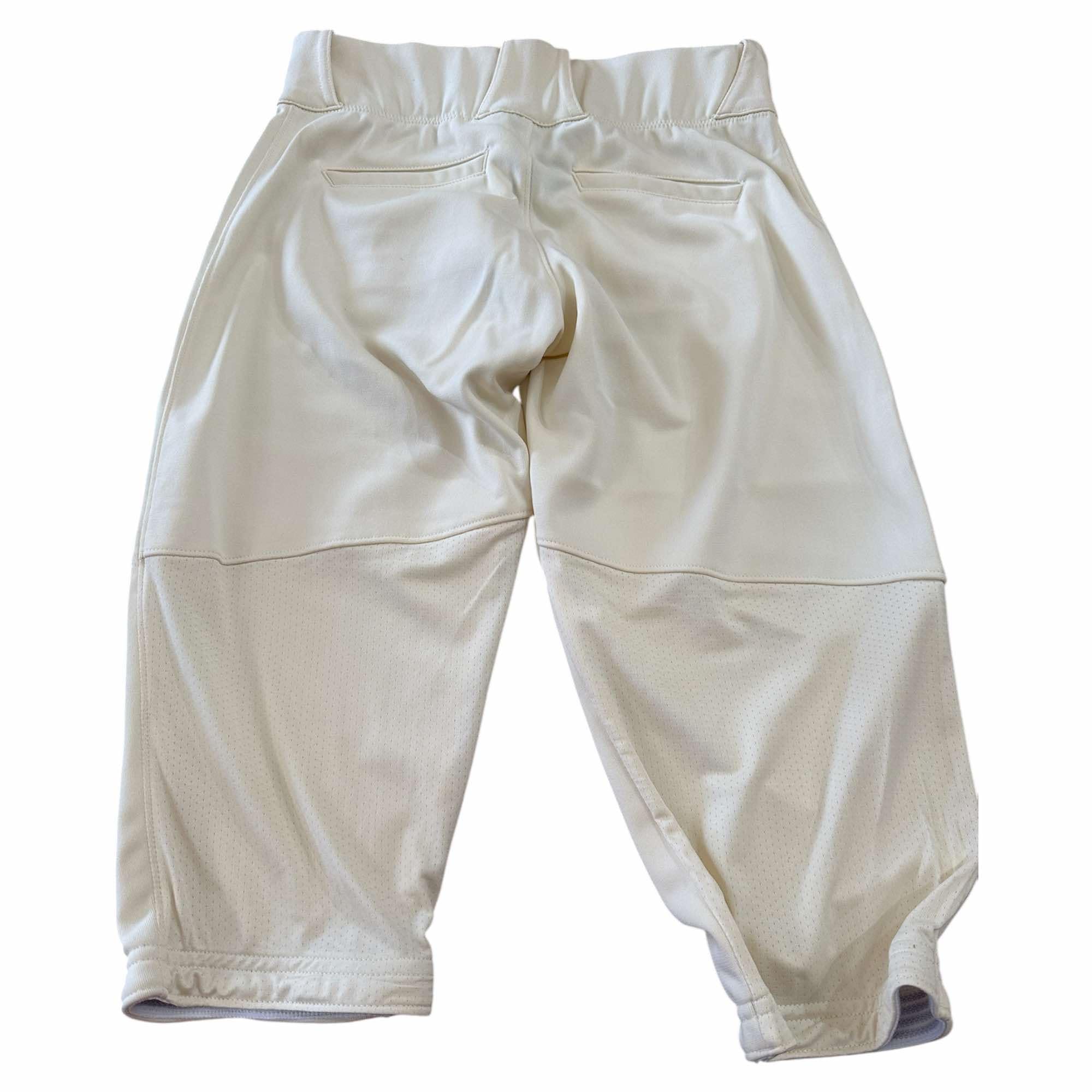 Nike Kids Youth Vapor Select Baseball Softball Pants Cream Color #BQ6421-120 - Size Kids Medium