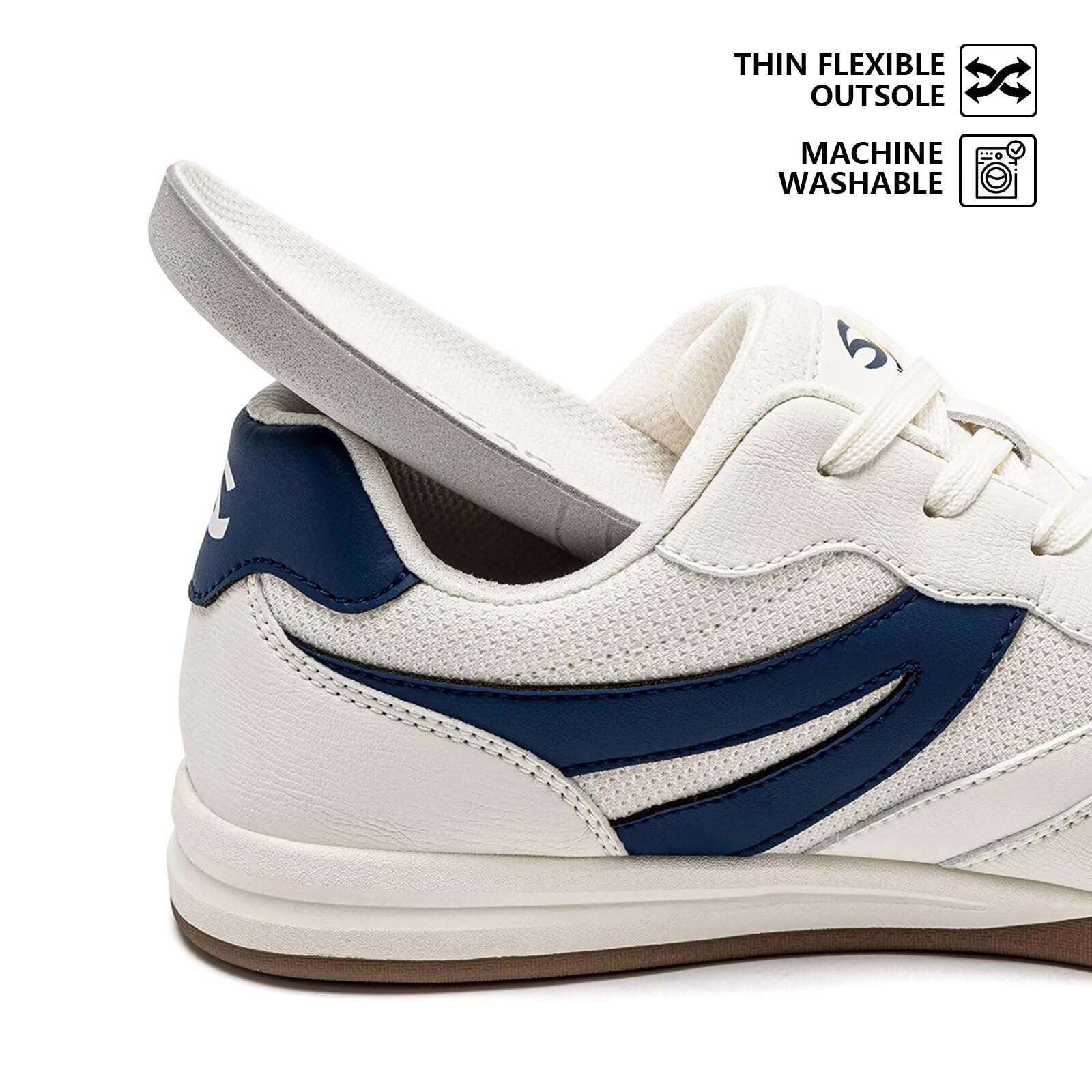 HOBIBEAR Zapatos Barefoot Unisex | Caja de Dedos Ancha | Sneakers Casuales Ligeros — view 4