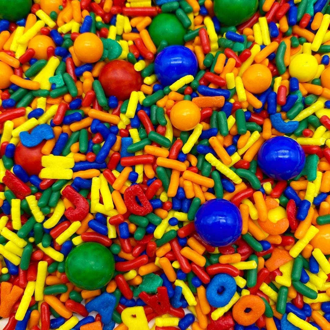 ABC Sprinkle Mix by Simply Sucré Sesame Street Sprinkles Quality