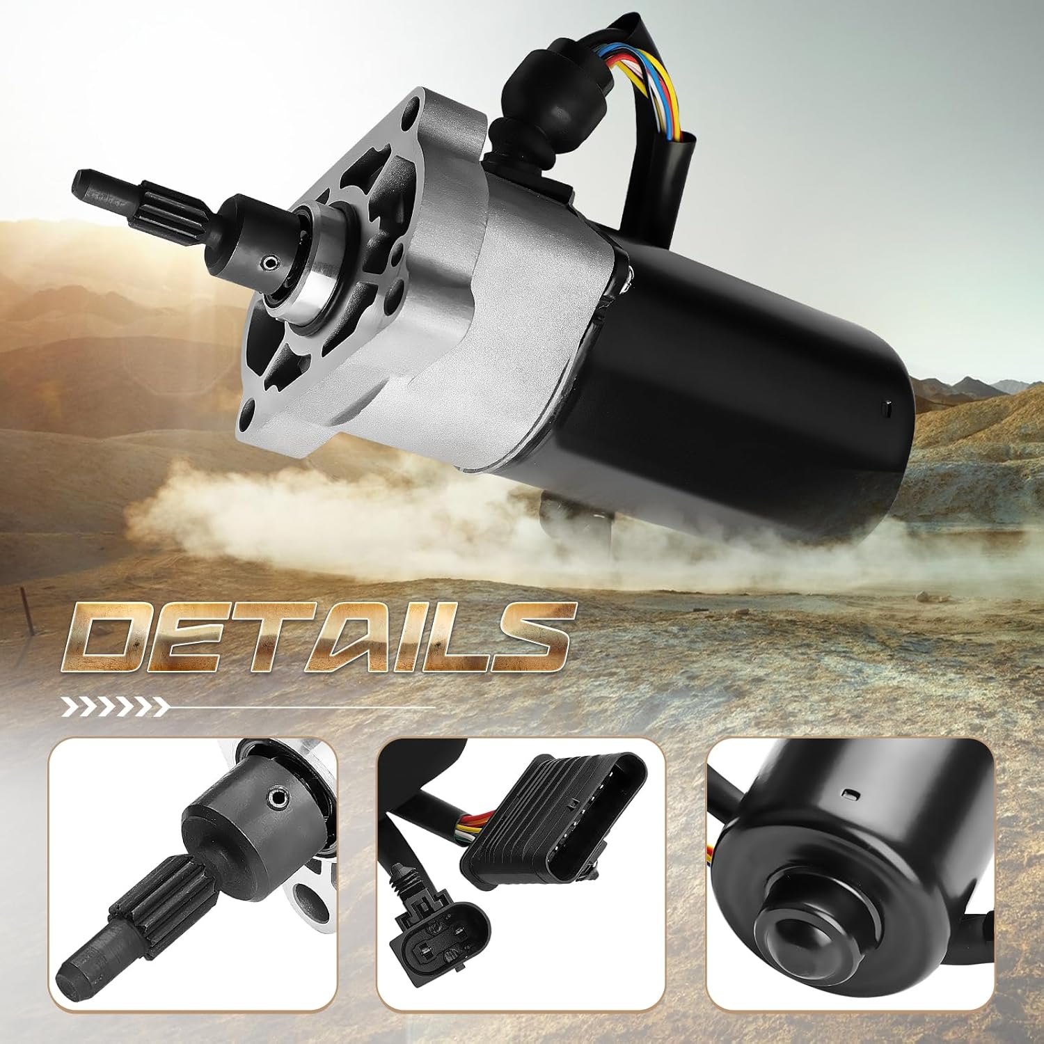 Rear Differential Lock Axle Motor Fit for Jeep WK2 Grand Cherokee 2011-2013# 68084266AB