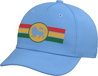 Funny Reggae Art for Men Women Jamaican Rasta Rastafari Adjustable Baseball Hat