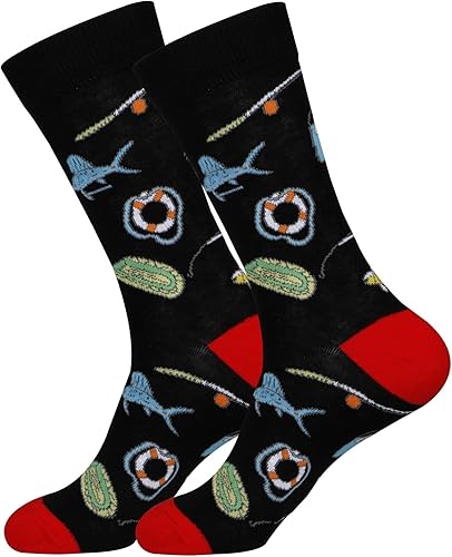 Miniatura 4 de xiaomaizi Calcetines de vestir divertidos y coloridos para hombre, divertidos y locos, casuales, talla 7-13