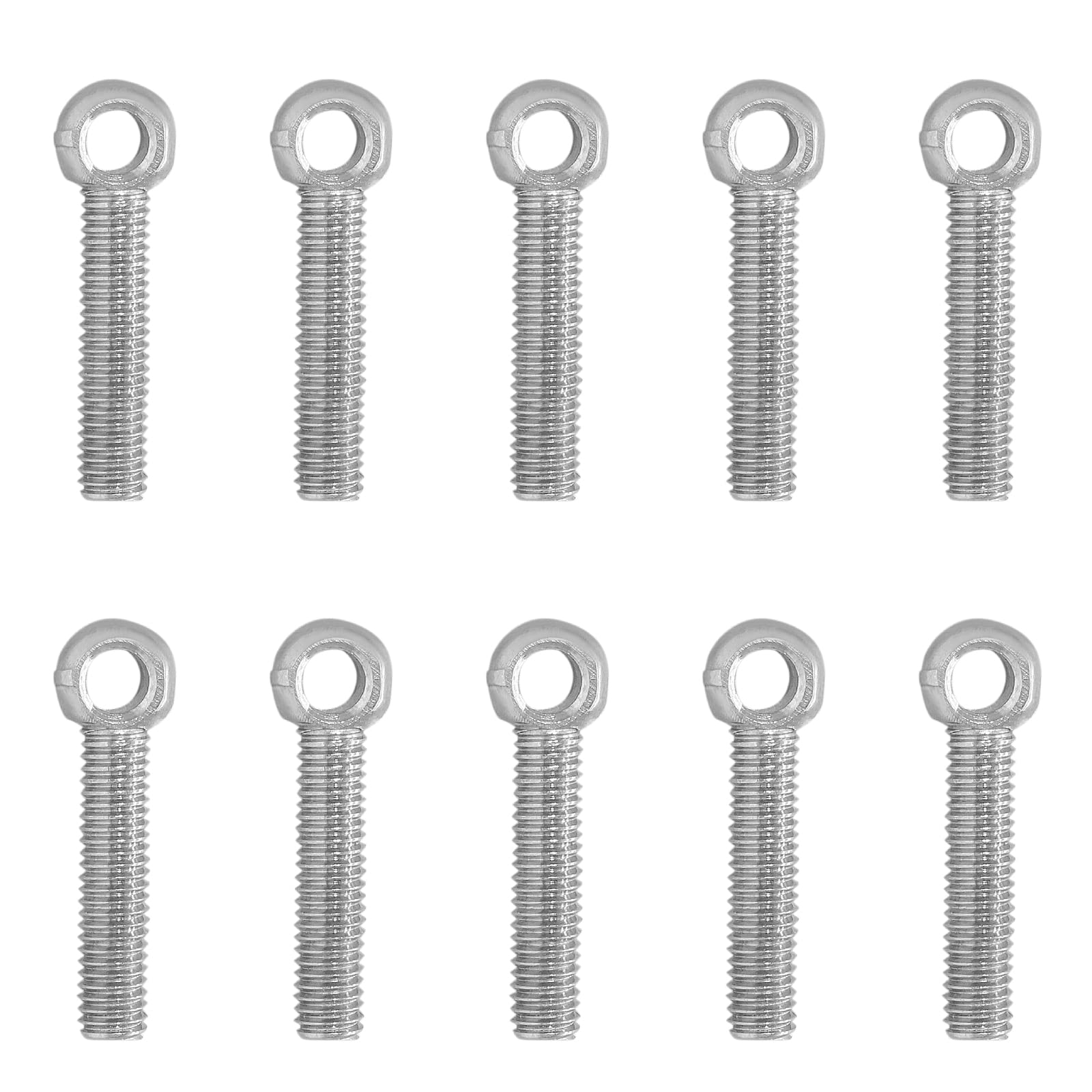 Forged Shoulder Eye Bolts : Stainless Steel, 1-8 x 2-1/2L Forged Shoulder Eye Bolts : Stainless Steel, 1-8 x 2-1/2L
