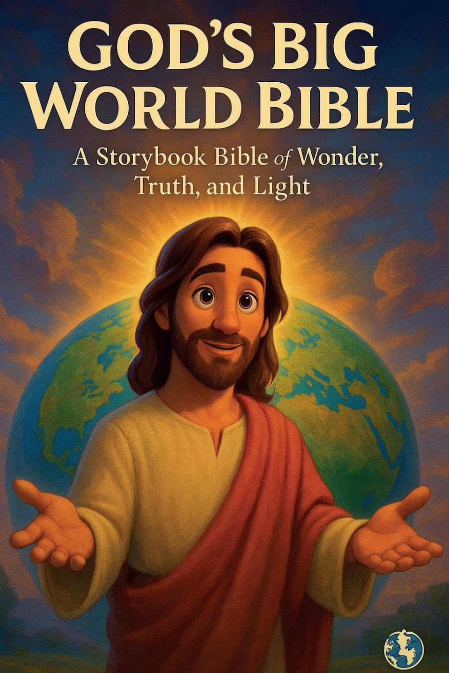 God’s Big World Bible: Bible Stories for Kids with Beautiful Illustrations and Big Faith Lesson: From Creation to the Cross—True Stories of Courage, Love, and God’s Faithfulness      Kindle Edition
