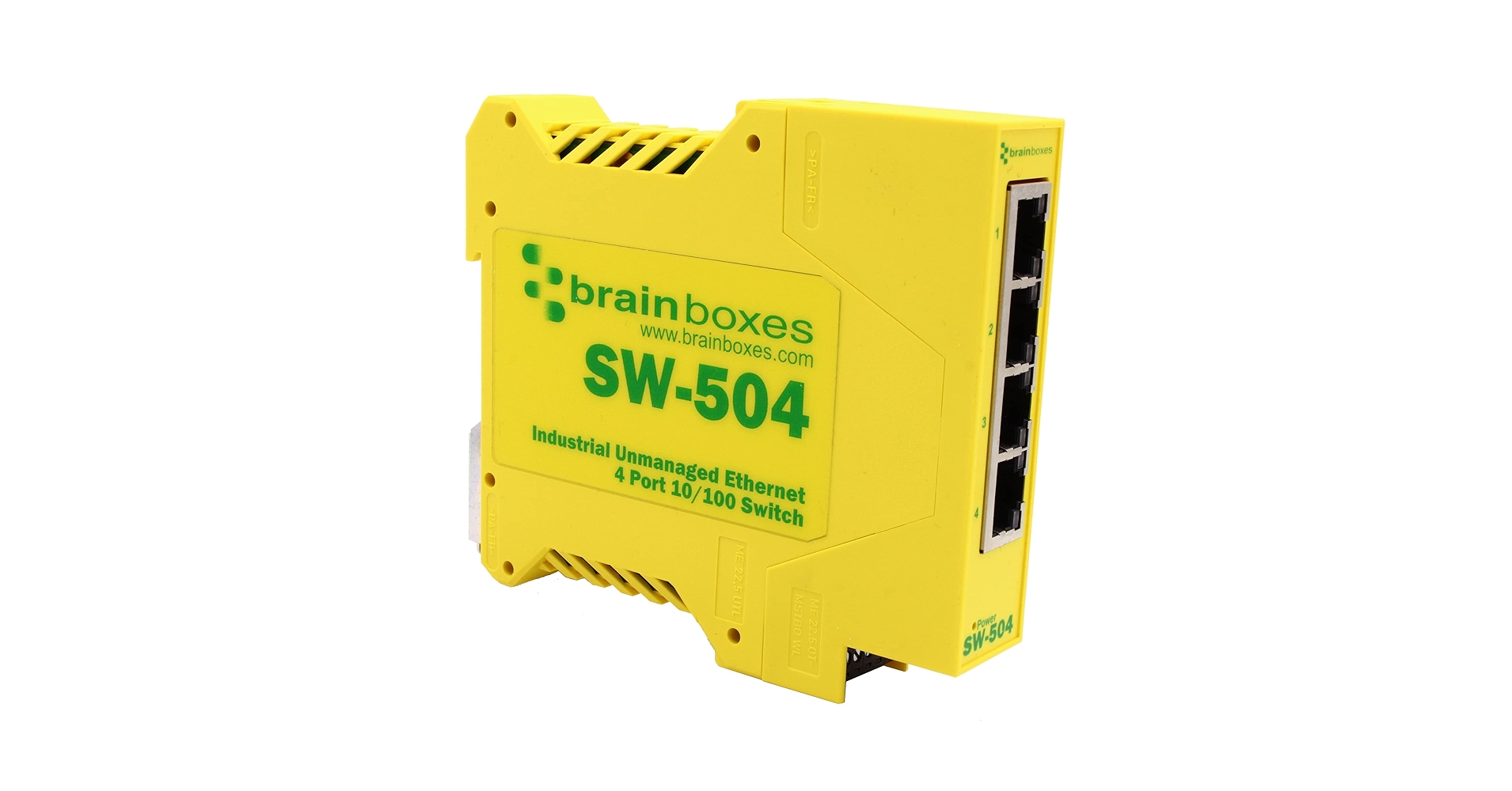 Amazon.com: Brainboxes Switch - 4 Ports - DIN Rail mountable