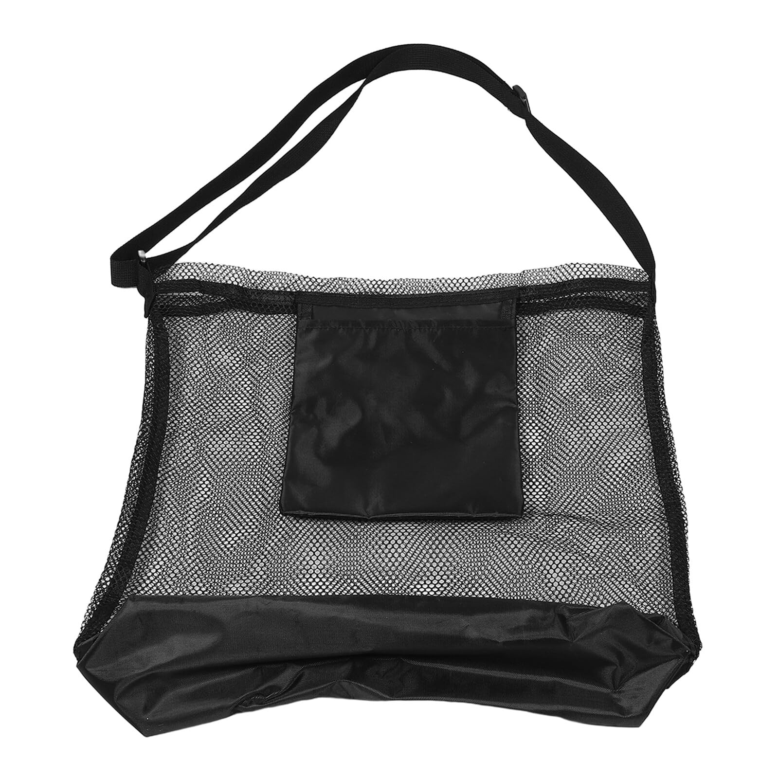 Sac de cueillette pour récolte dos préservé grâce au grand filet noir réglable