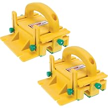 MICROJIG GRR-RIPPER GR-100 3D Adjustable Table Saw Pressure Block Pack of 2 Yellow