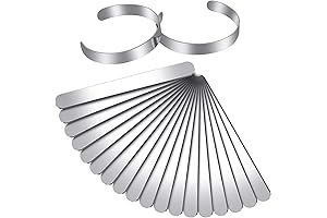 Hicarer 18 Pieces Bracelet Blanks for Jewelry Making