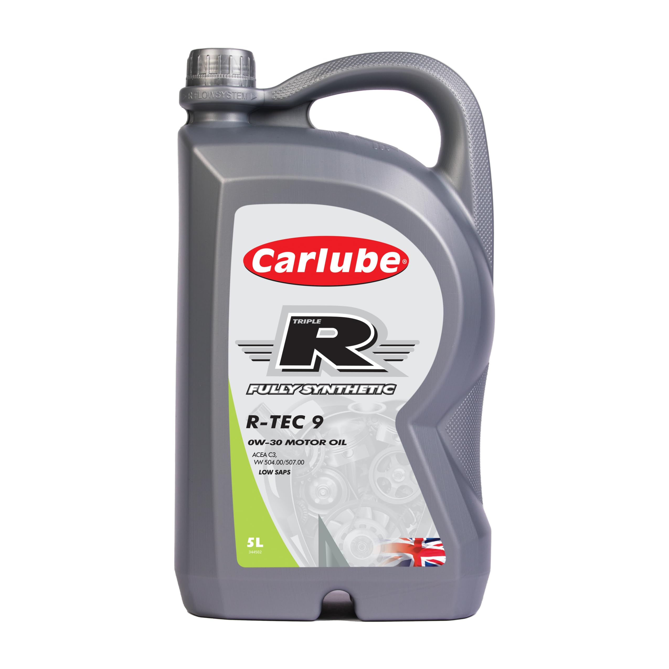 Carlube Triple R 0W-30 C3 VW Totalmente Sintético R-TEC 9 5L para Volkswagen, ACEA C3