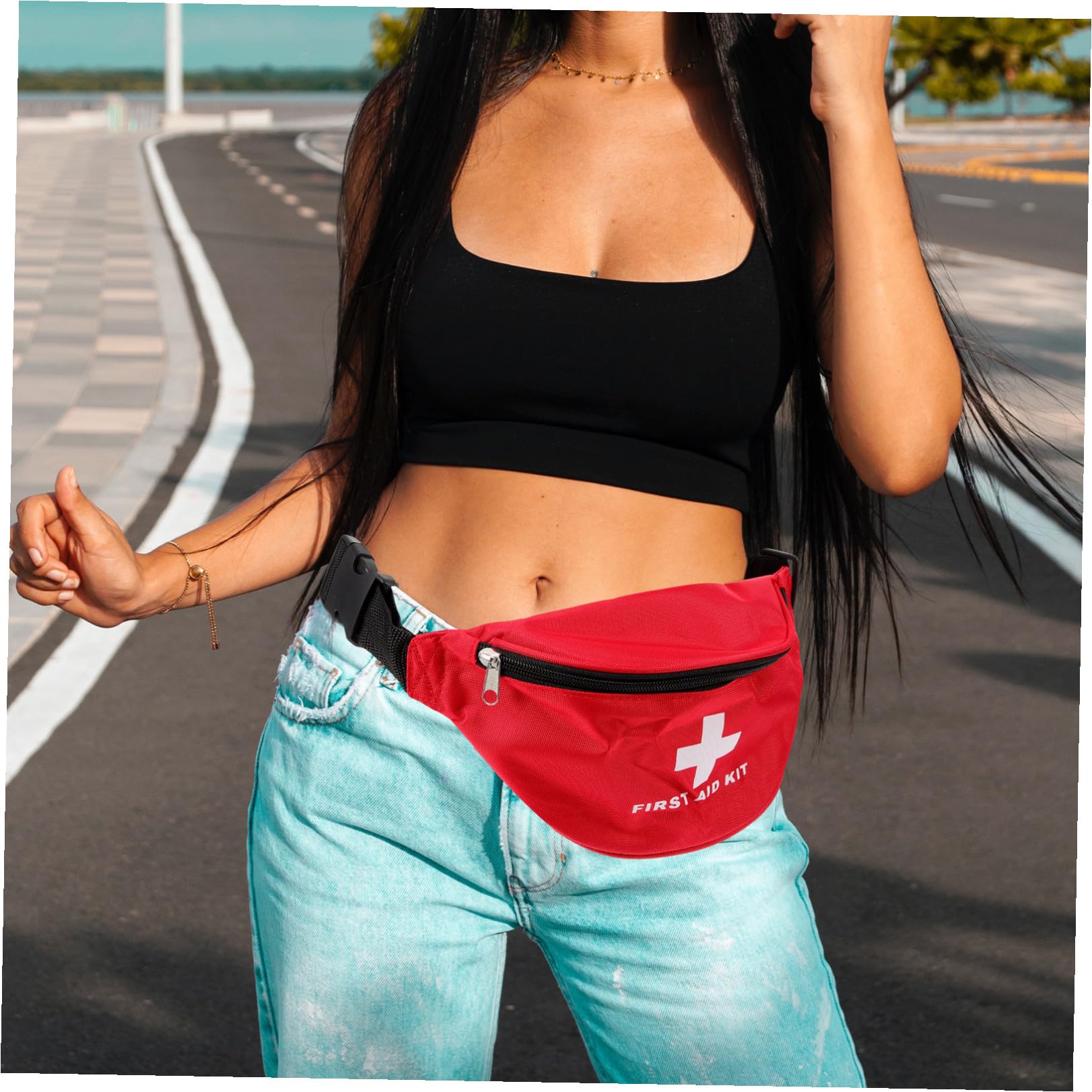 ibasenice 3 series Bolsa De Primeros Auxilios Botiquín De Primeros Auxilios Bolsa De Viaje Para Bolsas Para Bolsa Médica Para Viajes Bolsas 2 piezas x 3