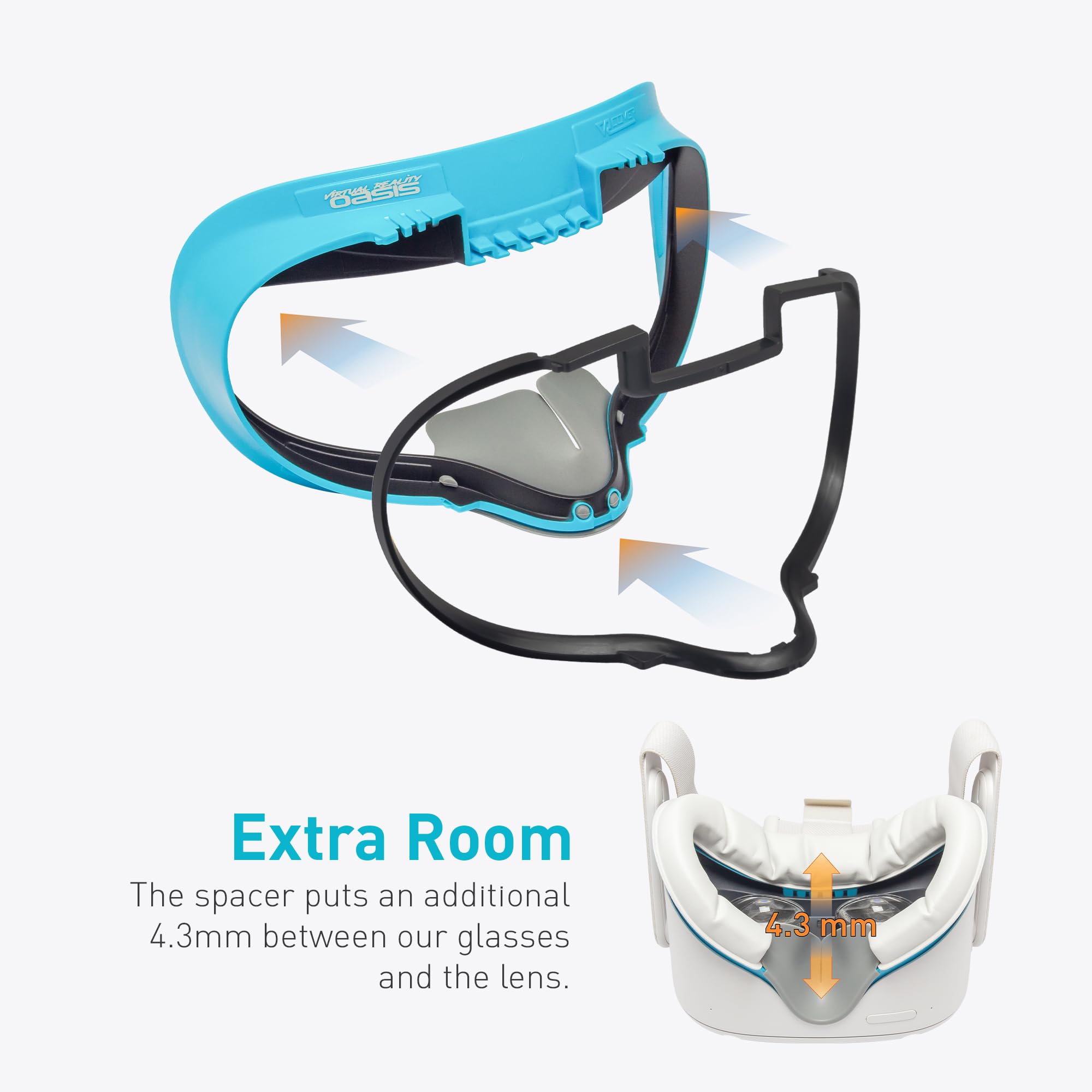 Amazon.com: VR Cover Facial Interface Bracket & Foam Replacement 