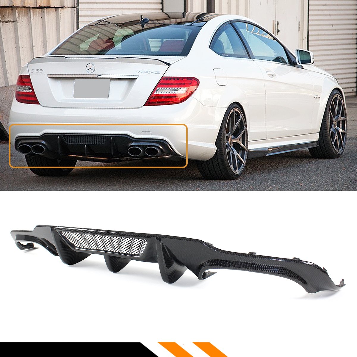 Buy Fits for 20122014 BENZ W204 C200 C250 C300 C350 C63 AMG V Style