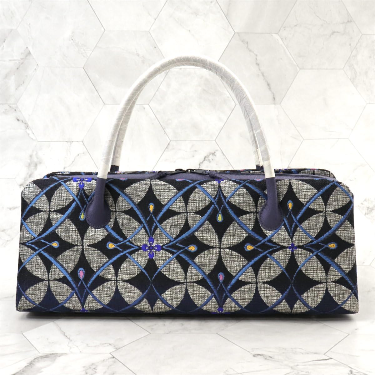 着物ようのバック 小田巻き横長 和装バック あおりバック利休バック 衿