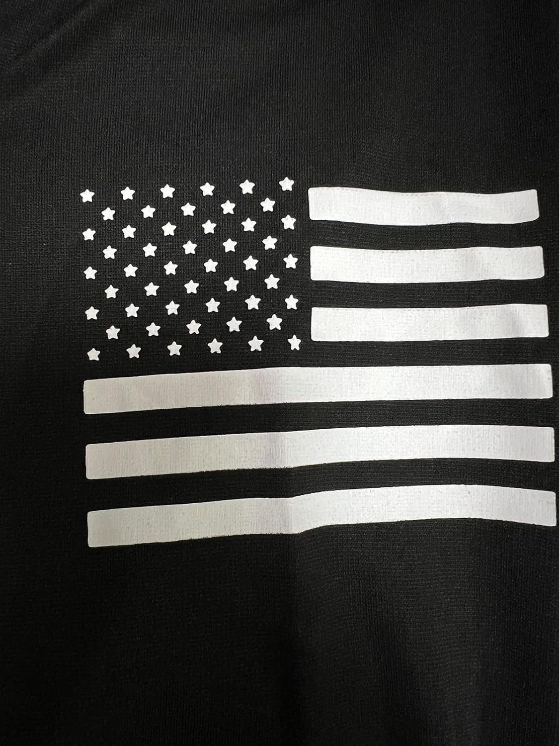 HARGLESMAN Mens American Flag Long Sleeve Polo Shirt - Image 8