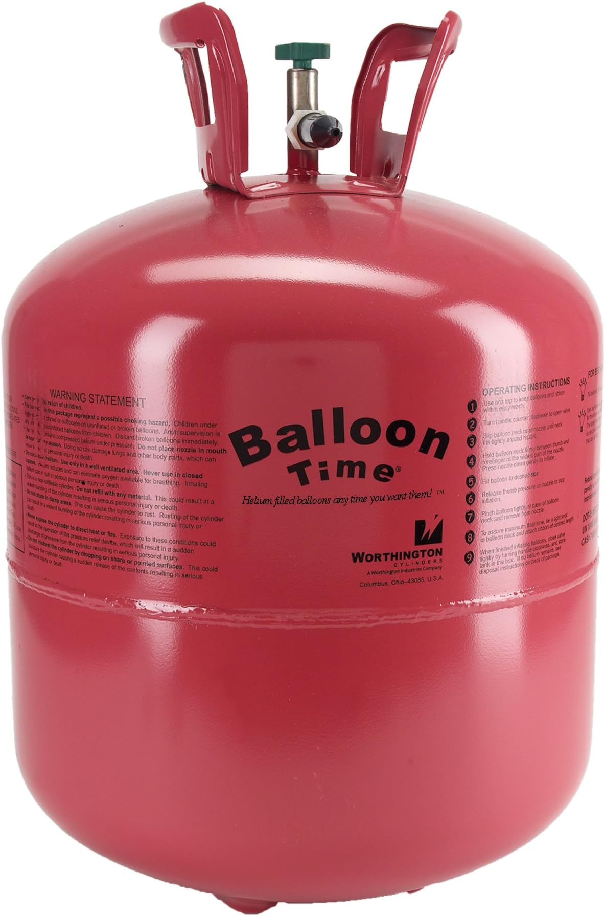 Charades Disposable Helium Tank