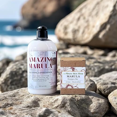 Miniatura 4 de Barra de champú hidratante Marula, proceso en frío, todo natural, sin parabenos