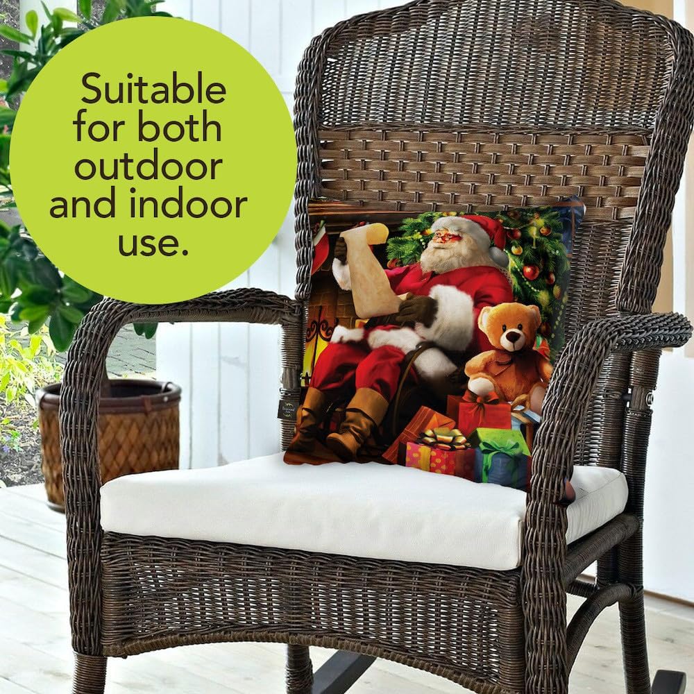 Briarwood Lane Naughty or Nice Christmas Decorative Pillow