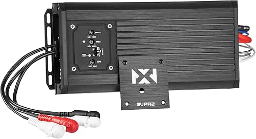 NVX MVPA2 1200W Peak (600W RMS) 2-Channel Bridgeable Marine-V Series