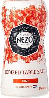 Nezo Fine Table Salt Iodized Bottle 600g