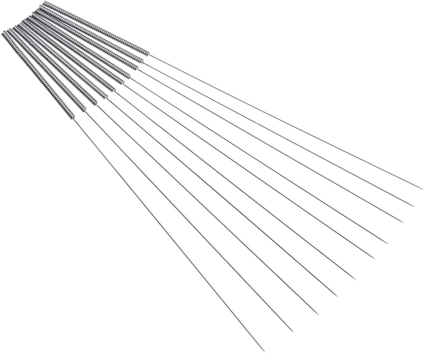 3DINNOVATIONS 0.4 mm Needle for 3D Printer Nozzle Cleaning Kit Stainless Steel Nozzle Cleaning Tool Kit-Pack of 10pcs