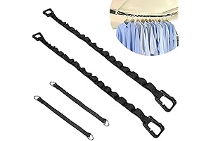 Portable Car Clothes Hanger Bar, Adjustable Auto Clothes Line Organizer