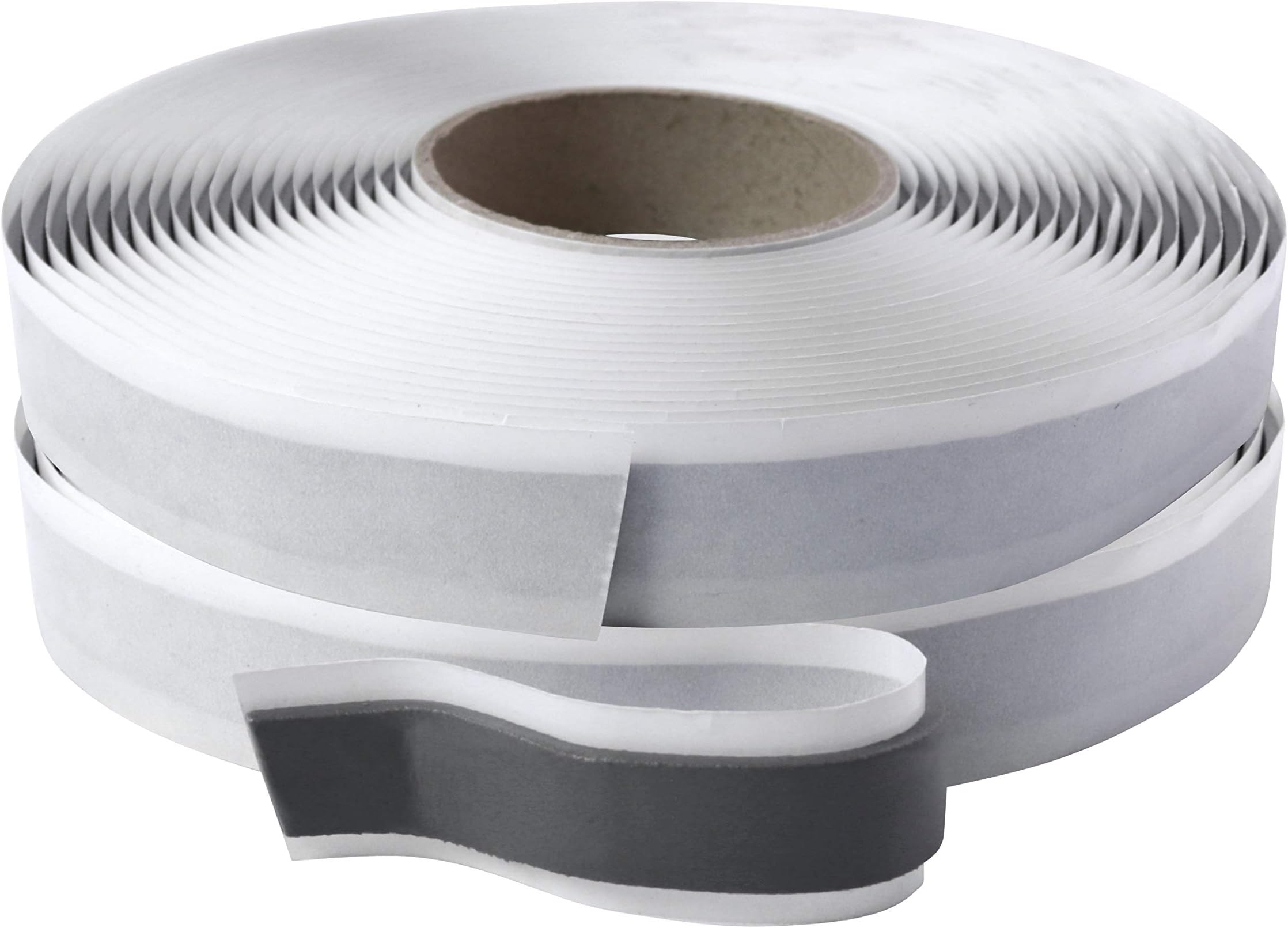 Leisure Coachworks Butyl Seal Tape RV Putty Rubber Sealant 1/8-Inch x 3/4-Inch x 30-Foot, Leak Proof Butal Tape for RV Repair, Window, Boat Sealing EDPM Rubber Roof Patching (2-Pack 3/4" x 30 Ft)