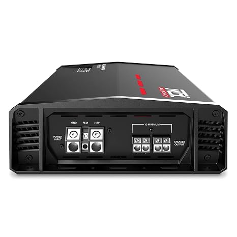 MTX 7515-22 75-Series 15 750W RMS Dual 2-Ohm Subwoofer, and MTX JH10001 Jackhammer Series 1100W x 1 @ 1-Ohm Class D Mono Block Amplifier