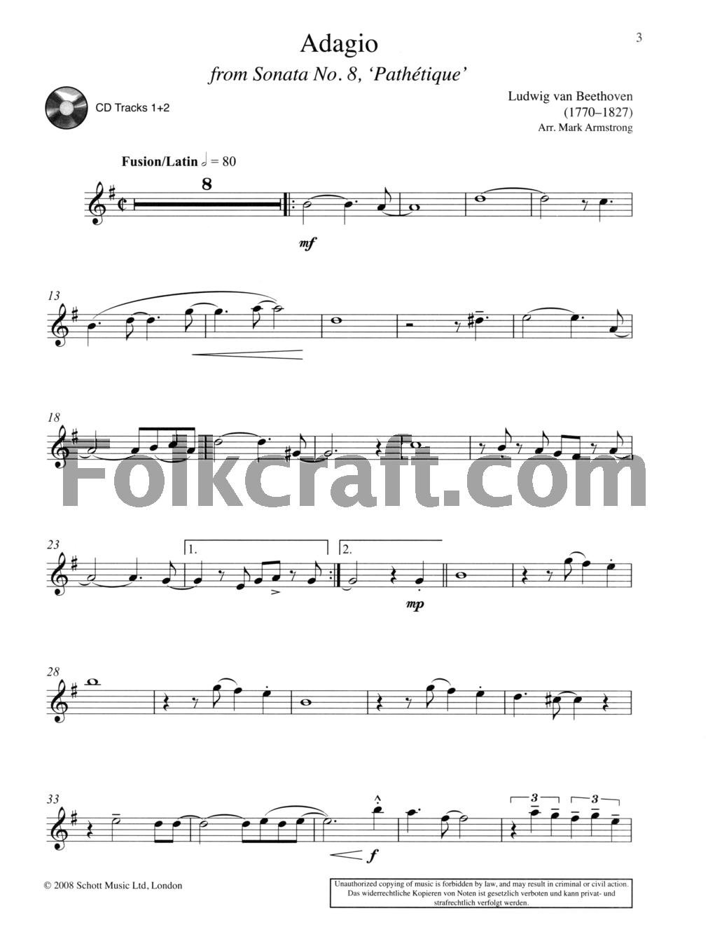 Swinging Classical Play-Along for Alto Saxophone: 12 Pieces from the Classical Era in Easy Swing Arrangements: Piano Part to Print