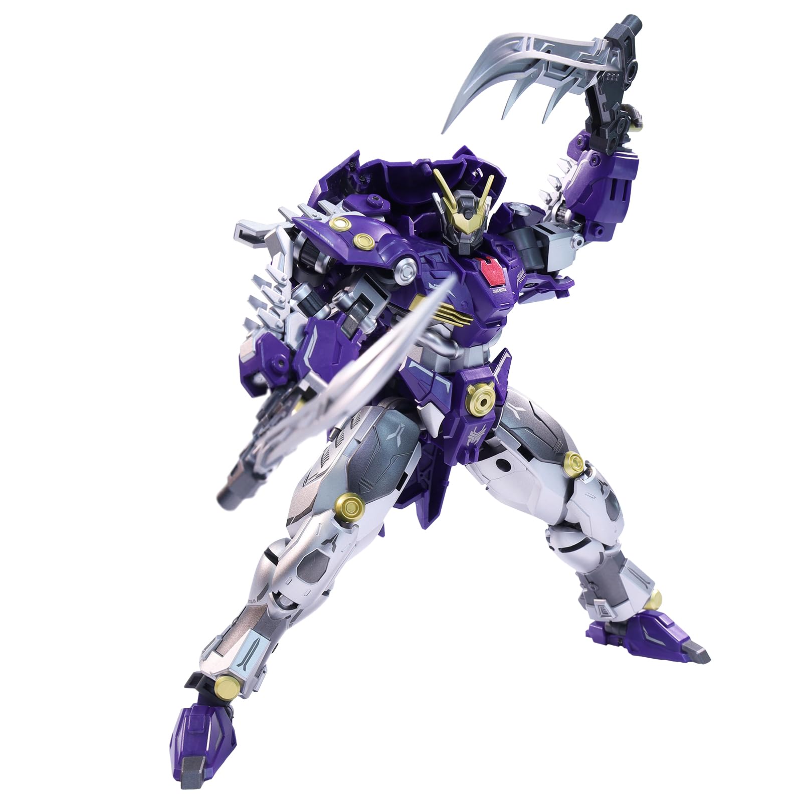 海外メーカー 変形ロボットフィギュア 紫カラー 付属品完備 Amazon | CANG TOYS 蔵玩閣 変創紀：異虫ユニット中華 プラモデル