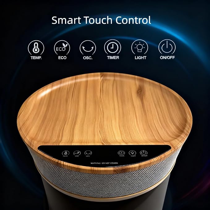 Calefactor Eléctrico Portátil Cerámico PTC 1500W 120V miniatura 4