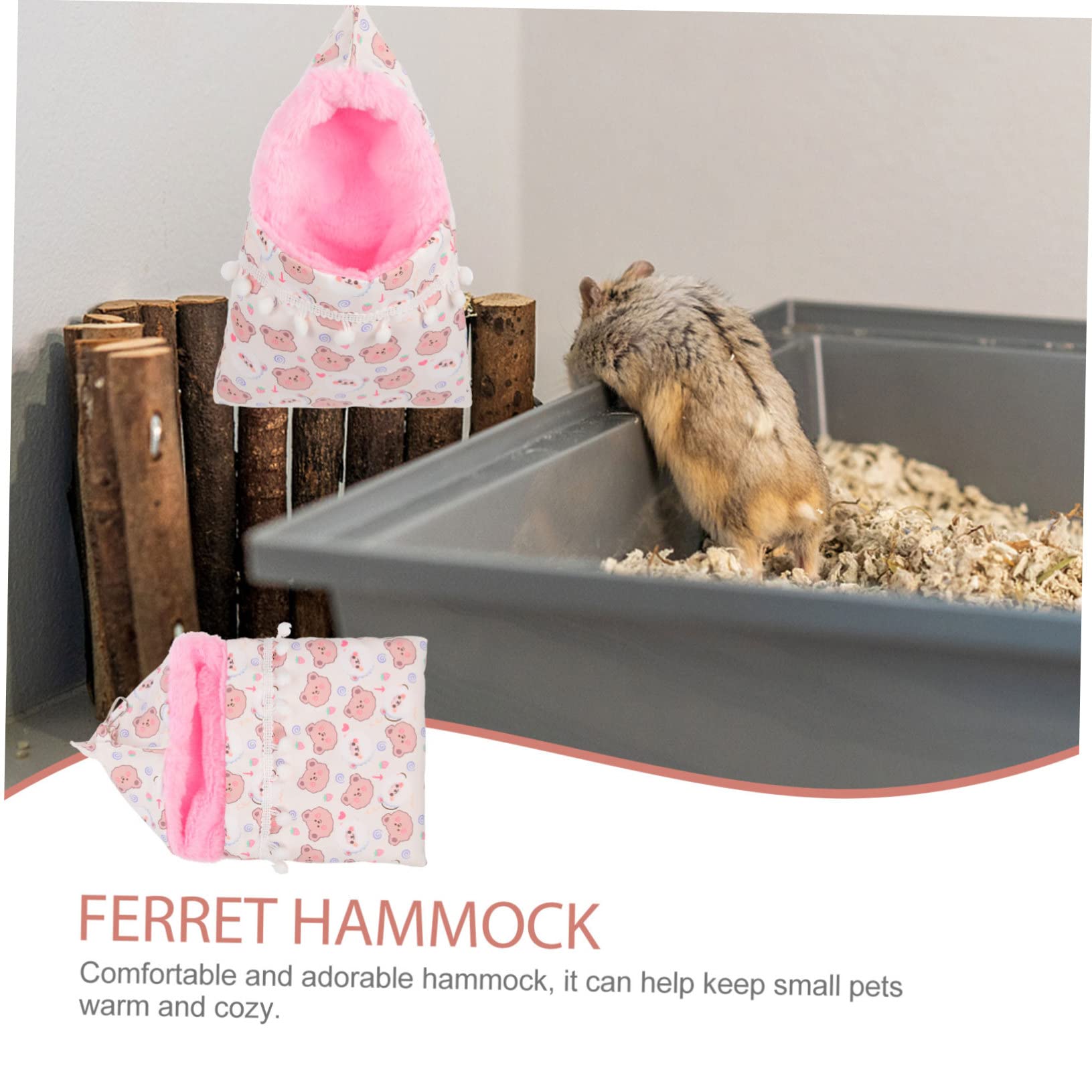 BESPORTBLE 4 Pezzi Innovativa Amaca Per Porcellini Dindia Accessorio Per Cincillà Letto Per Furetti Gabbia Per Gatti Nido Delicato Per Criceti Letto Multiuso Per La Casa