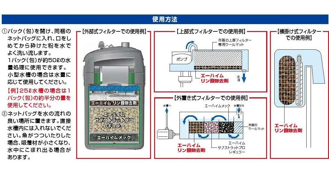 水質管理用試薬・ろ材まとめブラックボールpH CO2リン酸除去剤アクぬき 水質管理用試薬・ろ材まとめブラックボールpH CO2リン酸除去剤
