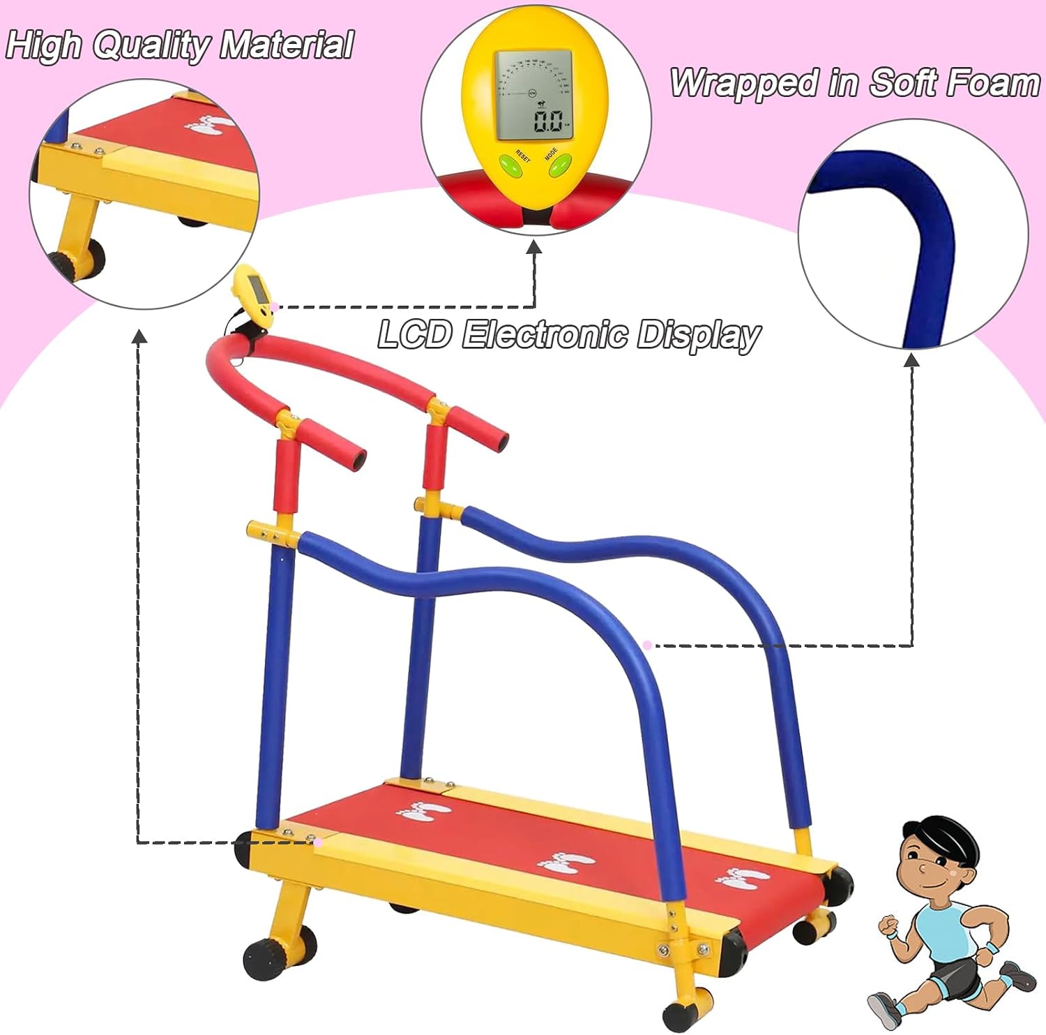 Fitness Exercise Equipment for Kids, Children's Play Workout Equipment, Adjustable Barbell Toy Set for Kids Fitness, Weight Bench Set Adjustable Barbell Toy Set