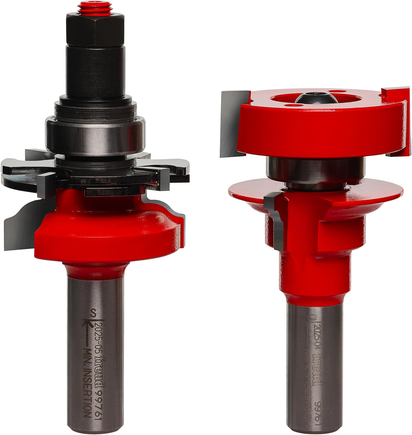 99-761: 1-11/16" (dia.) Premier Adjustable Rail & Stile Bit with 1/2" shank (ogee), 3-3/4" overall length