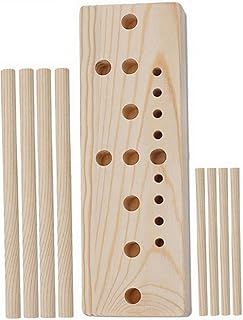 Bow Maker for Ribbon, 1 Set Wooden Bow Maker for Ribbon, Wooden Wreath Tool, Kit